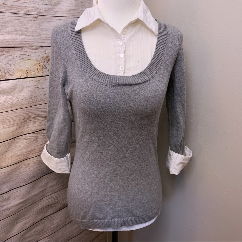 RW&CO Collar Shirt/Sweater